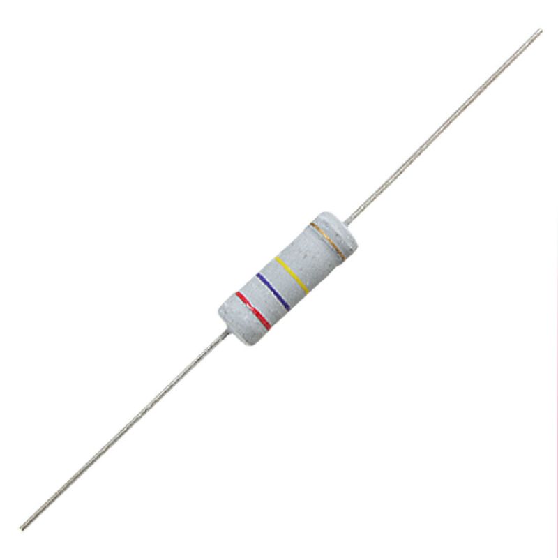 270 Ohm 3W Metal Film Resistor   (LOT OF 5PCS)