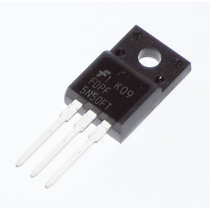 FDPF5N50FT 4.5 A, 500 V, 3-Pin TO-220F Mosfet' GB Compagnie Depuis 1983 Nikko