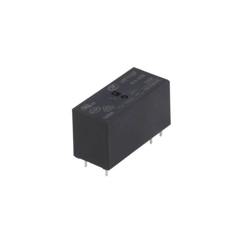 HF115F/012-1H3B Relay electromagnetic SPST-NO Ucoil12VDC 16A/250VAC HONGFA RELAY