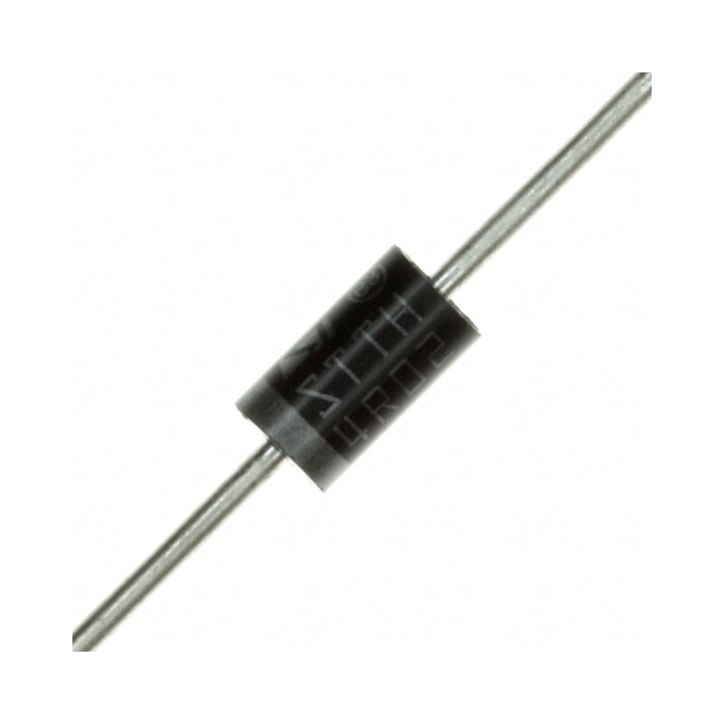 (2PCS)BYW98-200   DIODE FAST REC 200V 3A DO201AD (LOT OF 2)