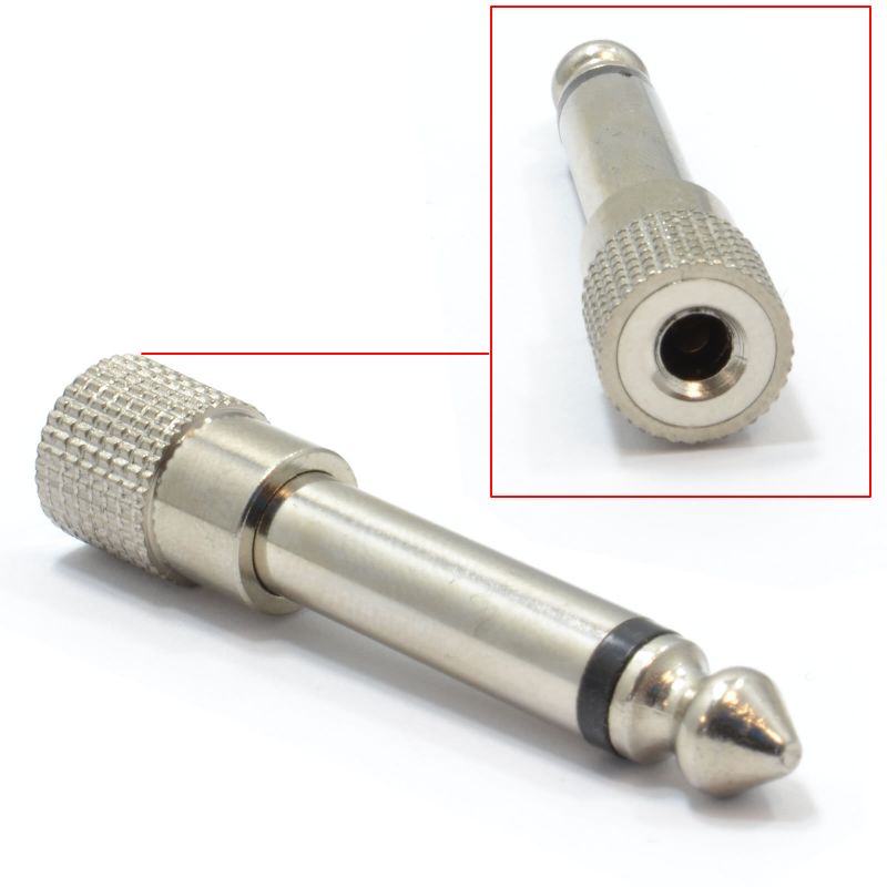 6.35MM MONO METAL PLUG  PLUG/12