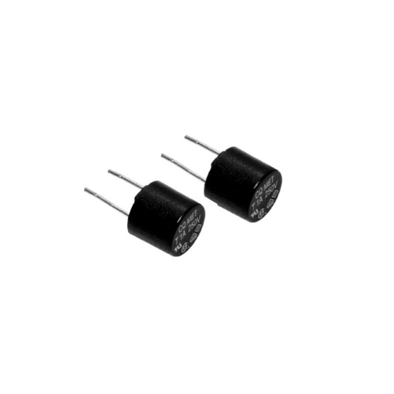 (2PCS) 250MA 250V ROUND PLASTIC FUSE (LOT OF 2)