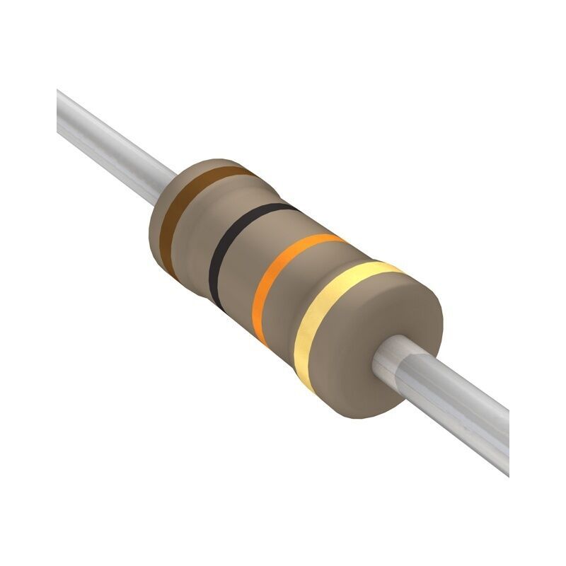 RESISTOR 180 Ohm 2W Carbon Film Resistor  5%  (LOT OF 10PCS)