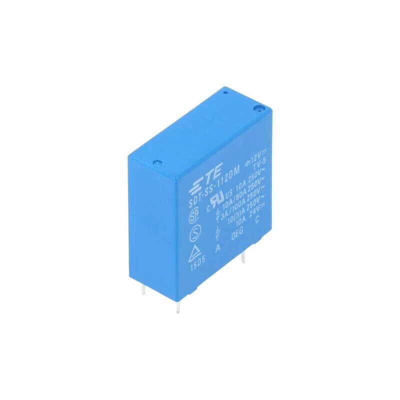 SDT-SS-112DM.000  Relay: electromagnetic; SPST-NO; Ucoil: 12VDC; 10A/250VAC; 10A