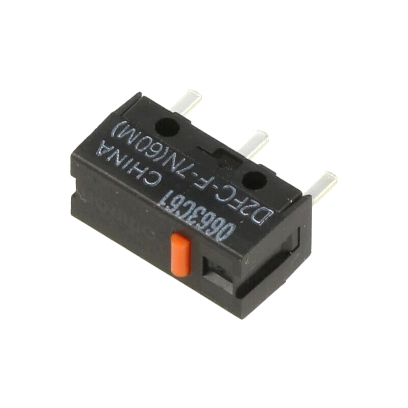 D2FC-F-7N-60M Microswitch SNAP ACTION; without lever; SPST-NO; 0.001A/6VDC