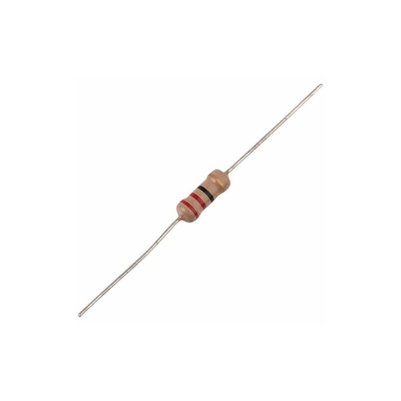 22 OHM 1W CARBON FILM RESISTOR (LOT OF 10)