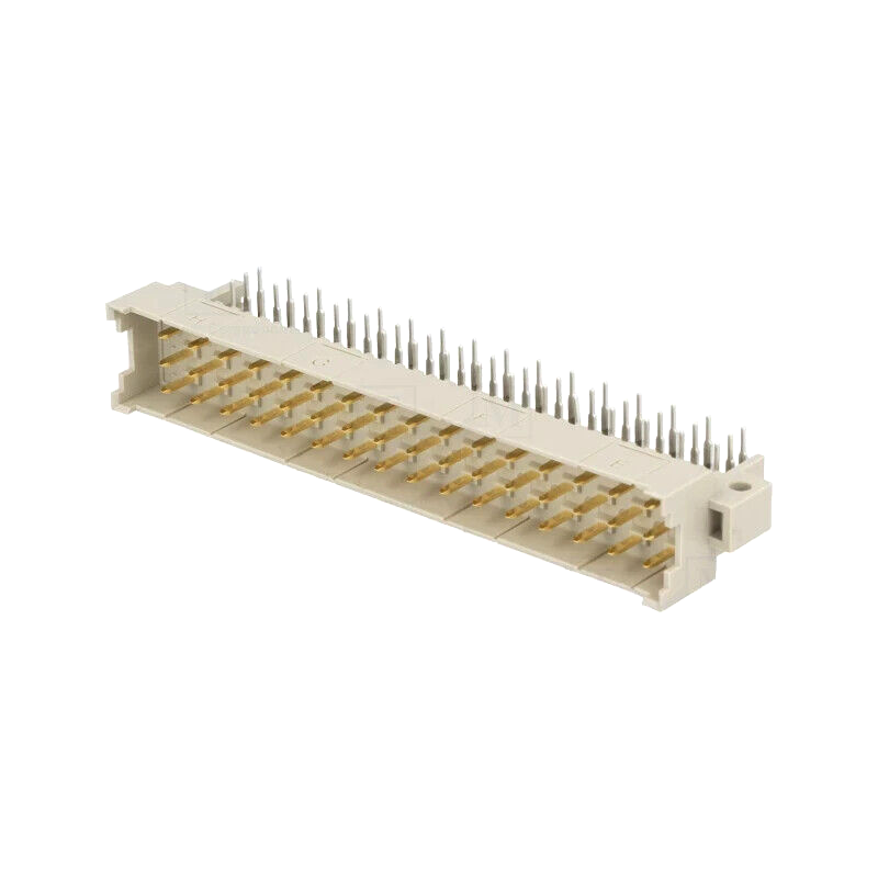 09061486901 Socket; DIN 41612; type F; male; PIN: 48; d+b+z; THT; angled 90°