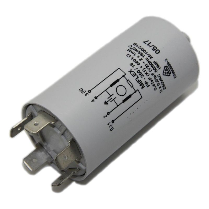 FP250/16 Filter anti-interference mains 250VAC 1mH Cx0.47uF Cy10nF MIFLEX FP250-16'UK