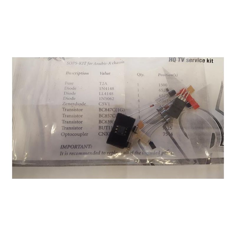 ES7021 KIT SOPS TV FOR PHILIPS CHASSIS ANUBIS A EK7021 WK7021