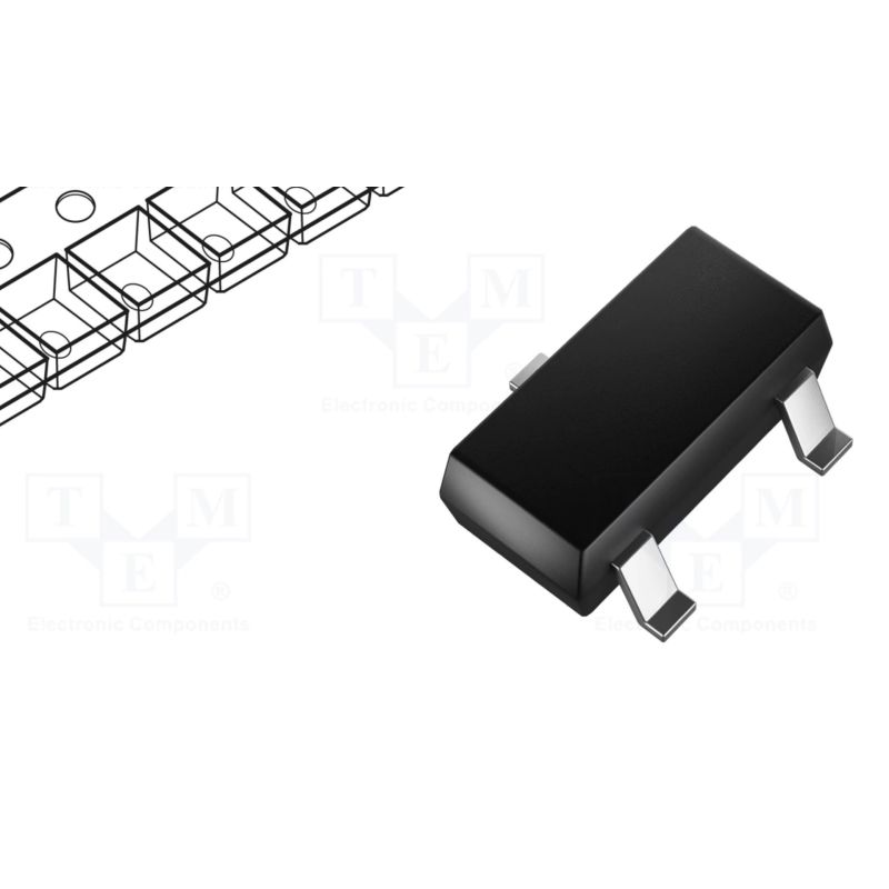 CMPF4393 JFET N-CH 40V SOT23