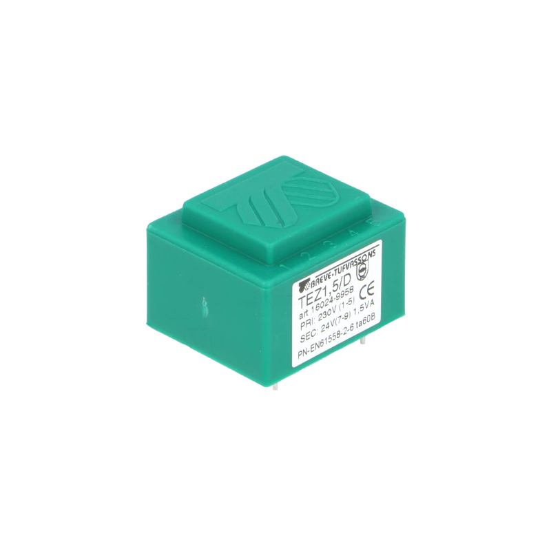 TEZ1.5/D230/24V Transformer: encapsulated; 1.5VA; 230VAC; 24v; 62.5mA; IP00; 70g