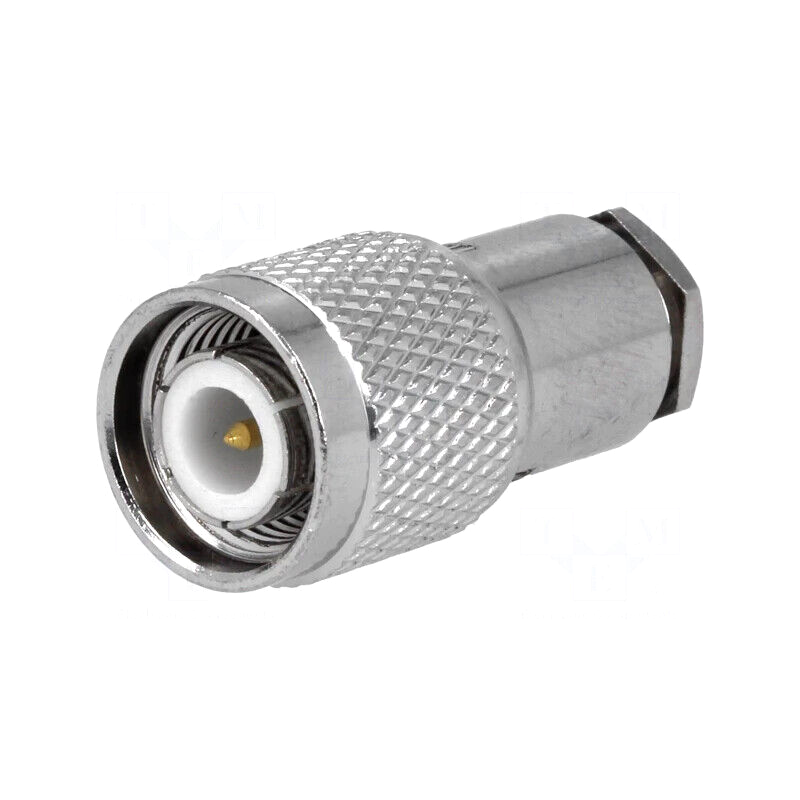 T1141C1-ND3G-1-50 Plug; TNC; male; straight; 50Ω; soldering,clamp; for cableUK
