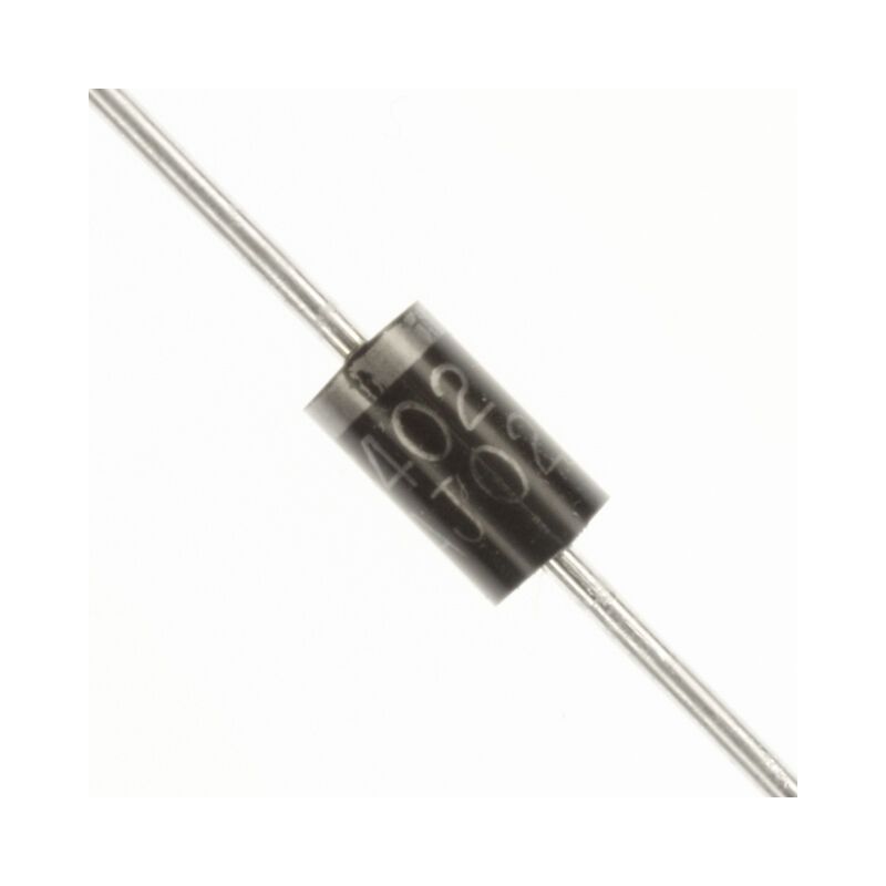 1N5402 Diode: rectifying; THT; 200V; 3A; Ammo Pack; Ifsm: 200A; DO27 (X2)
