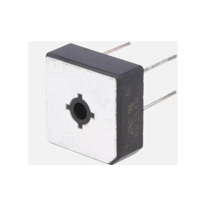 BR354W Bridge rectifier: single-phase; Urmax: 400V; If: 35A; Ifsm: 400A
