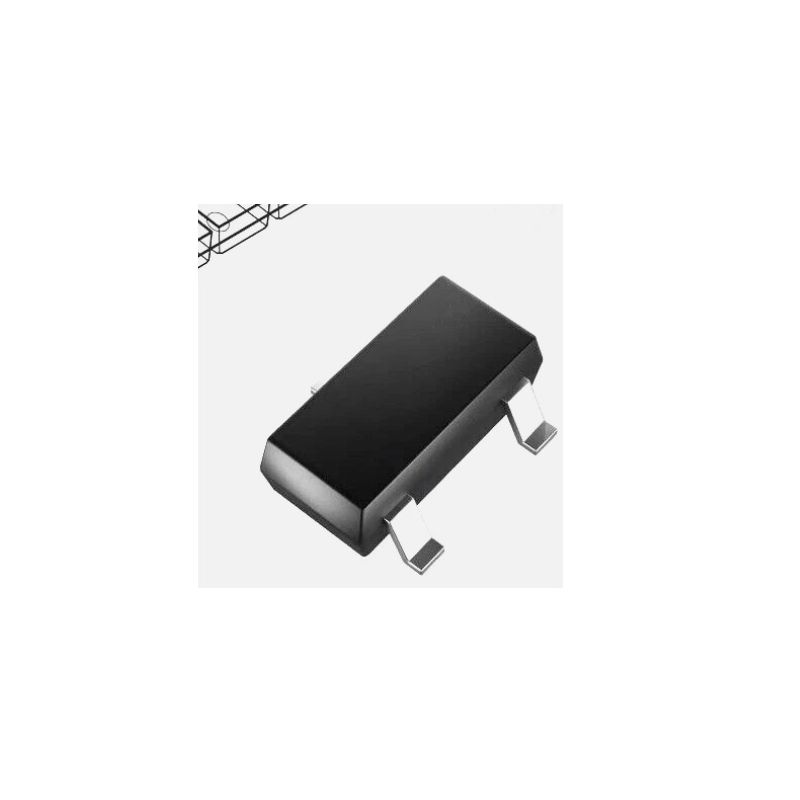DMP3068L-7 Transistor: P-MOSFET SOT-23 (LOT OF 2) 