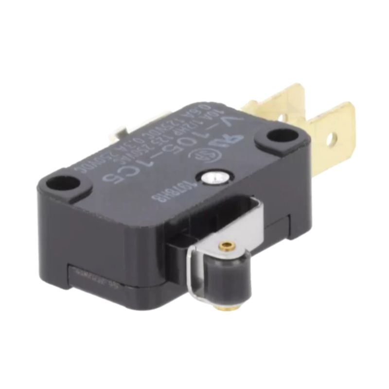 V-105-1C5 Microswitch SNAP ACTION; 10A/250VAC; 0.6A/125VDC; SPDT; ON-(ON)