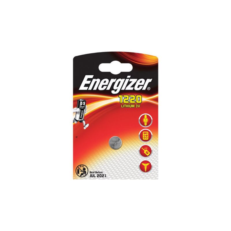 Energizer 1220 3V Lithium Battery Coin Cell CR1220 DL1220 BR1220 x1pc
